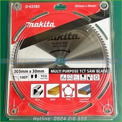 Lưỡi cắt hợp kim đa năng makita 305mm 100 răng D-63585