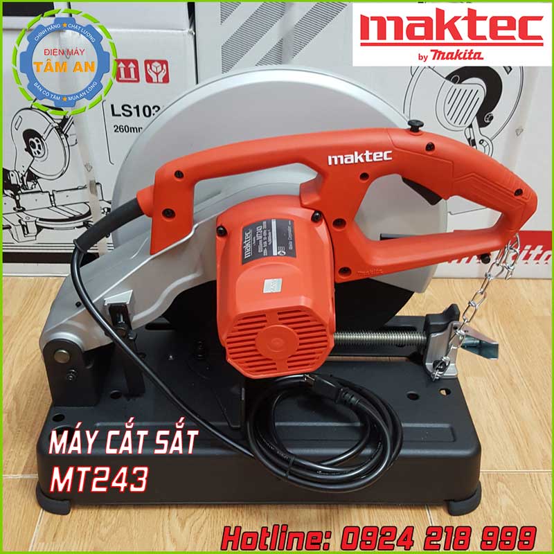 Máy cắt sắt Maktec MT243 lưỡi 355mm 2000W – Điện Máy Tâm An