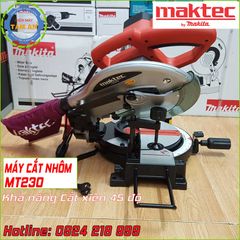 Máy cắt nhôm Maktec MT230 255mm 1500W