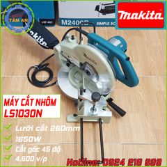 Máy cắt nhôm Makita LS1030N 260mm 1650W