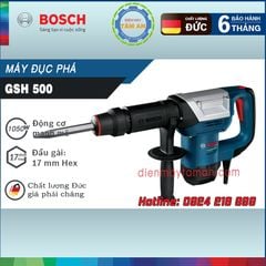 Máy đục phá Bosch GSH 500 chính hãng