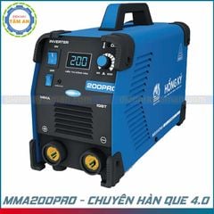 Máy hàn Cao cấp Hồng ký MMA 200 PRO - Hàn sướng tay - thợ chuyên nghiệp tin dùng