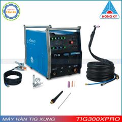 Máy hàn tig DC xung que MMA inverter 300 Ampe 380V TIG300XPRO