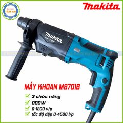 Máy khoan bê tông 3 chức năng Makita M8701B