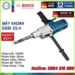 Máy khoan sắt BOSCH GBM 32-4 Made in Germany