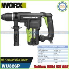 Máy khoan búa 1010W Worx Green WU326P