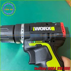 Máy khoan vặn vít dùng PIN 12V Worx Green WU131 đẹp không cưỡng lại được