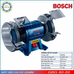 Máy mài 2 đá Bosch GBG 60-20
