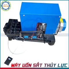 Máy uốn sắt thủy lực dùng trong xây dựng công trình dân dụng giả rẻ - made in Vietnam