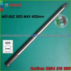 Mũi đục chuôi SDS MAX Bosch 400mm đầu nhọn 2608690231