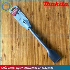 Mũi đục dẹp tự mài 40x250MM Makita B-64250 Made in Germany