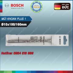 Mũi khoan BOSCH Plus 1 F10x100/160mm 2608680273