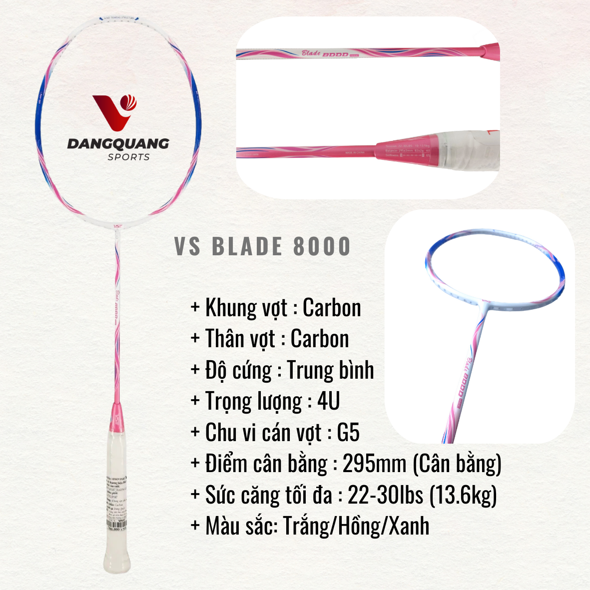 Vợt Cầu Lông VS Blade 8000