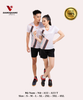 Bộ Vinapro nam nữ A12 - A13 Trắng