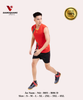  Áo Vinapro nam nữ B05 - B06 D Đỏ 