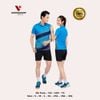 Áo Vinapro nam nữ A69 - 70 Xanh Da Trời