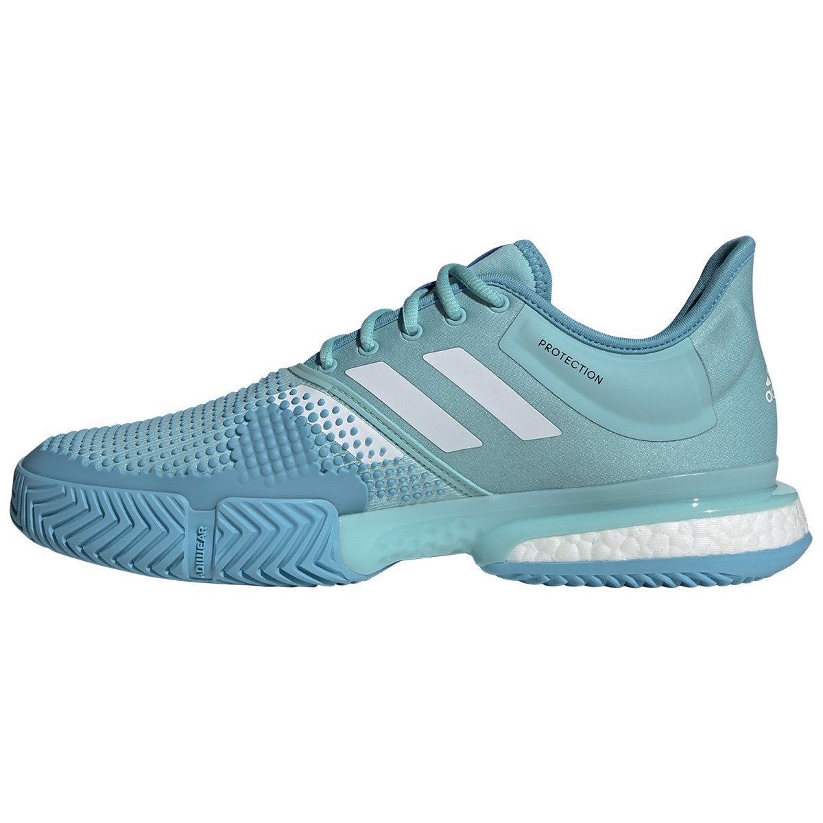Giày tenis. Adidas SOLE COURT Boost Parley Blue CG6339