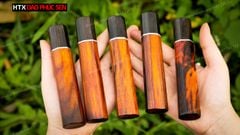 Cán dao Nhật bát giác gỗ mun, cẩm - CN08 DAO VIP CAO BẰNG