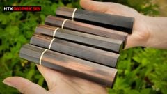 Cán dao Nhật bát giác gỗ mun - CN03 DAO VIP CAO BẰNG