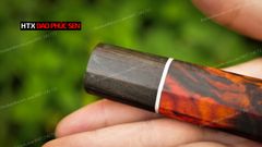 Cán dao Nhật bát giác gỗ mun, cẩm - CN08 DAO VIP CAO BẰNG