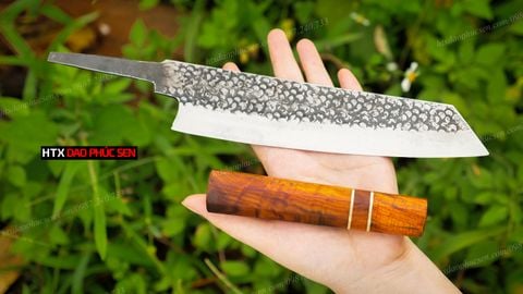 Cán dao Nhật bát giác gỗ trắc - CN05