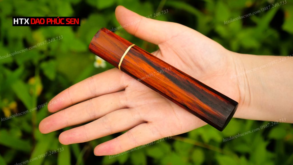Cán dao Nhật bát giác gỗ cẩm - CN10 DAO VIP CAO BẰNG