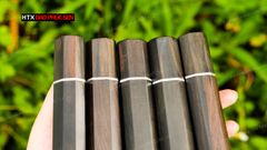 Cán dao Nhật bát giác gỗ mun - CN04 DAO VIP CAO BẰNG