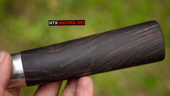 Cán Dao Bếp Gỗ Gỗ Tự Nhiên Khâu Inox – 1MINOX DAO VIP HTX DAO PHÚC SEN