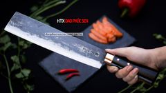 Dao tông chặt gà cán mun - G07MDD