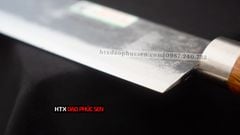 Dao chặt gà, chặt cây đa năng - Thép nhíp ô tô - Cán tự nhiên khâu inox - G07 /DAO VIP - HTX DAO PHÚC SEN