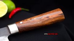 Dao chặt gà sắc bén - Thép nhíp ô tô - Cán cẩm khâu inox - N09 | DAO VIP - HTX DAO PHÚC SEN