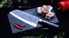 Dao thái kiểu 03 cán tự nhiên - GT03M | DAO VIP - HTX DAO PHÚC SEN
