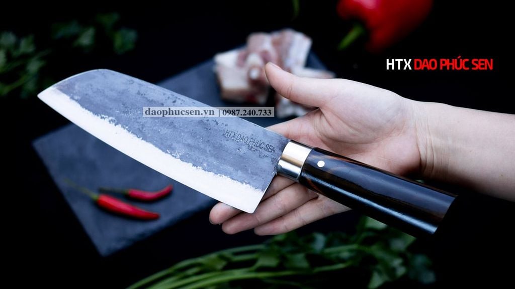 Dao thái kiểu 03 cán tự nhiên - GT03M | DAO VIP - HTX DAO PHÚC SEN