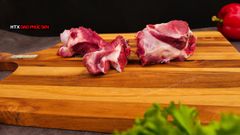 Thớt Gỗ Teak Cao Cấp - Cắt Thái, Trang Trí - 35,5x32x1,9cm - VTC01 DAO VIP CAO BẰNG