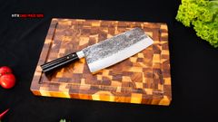 Thớt Gỗ Teak Cao Cấp - Chặt thái, Trang Trí - 40x28x2,5cm - DC03 | DAO VIP CAO BẰNG