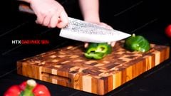 Thớt Gỗ Teak Cao Cấp - Chặt thái, Trang Trí - 35x25x3,8cm - DC04 | DAO VIP CAO BẰNG