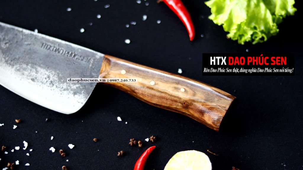 DAO PHÚC SEN DAO BẦU LỌC 20 cán ốp G09OCD | DAO VIP - HTX DAO PHÚC SEN