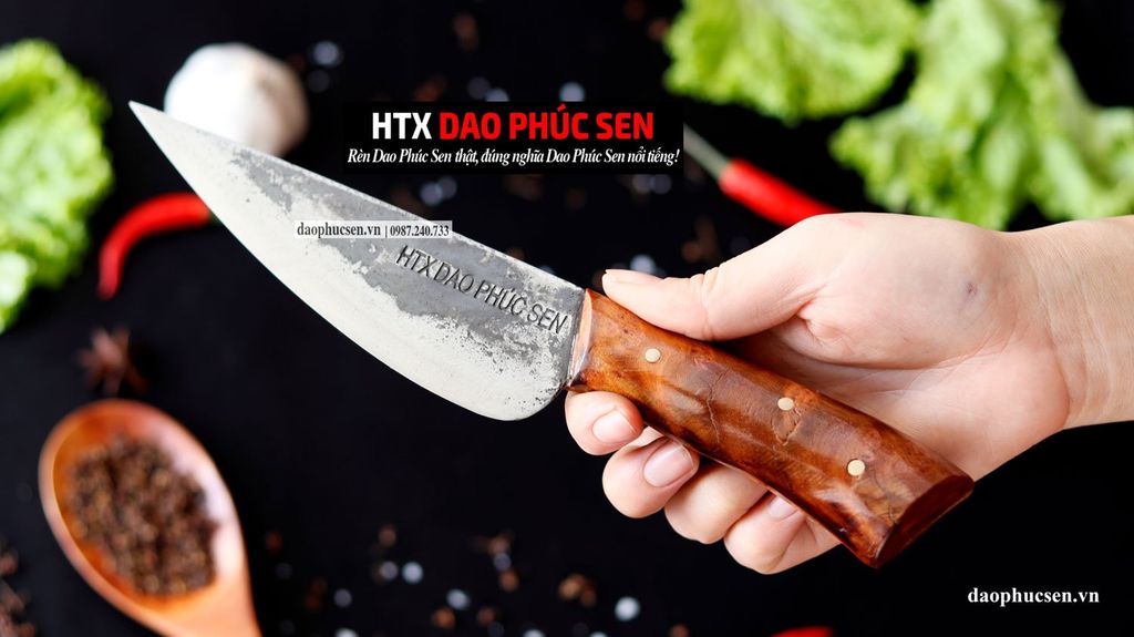DAO BẦU LỌC 16 cán ốp nu nghiến