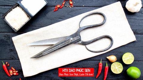 Kéo cắt gà sắc bén - Thép nhíp ô tô - K04 / HTX DAO PHÚC SEN