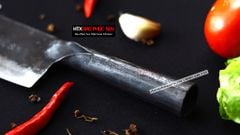 Dao thái sắc bén - Cán sắt - Thép nhíp ô tô - S01 / HTX DAO PHÚC SEN