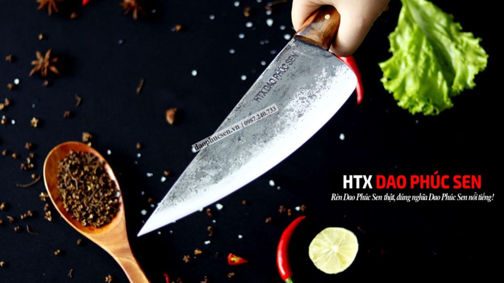 DAO PHÚC SEN DAO BẦU LỌC 20 cán ốp G09OCD | DAO VIP - HTX DAO PHÚC SEN