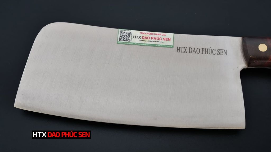 Dao chặt gà vịt thép trắng - SGK02