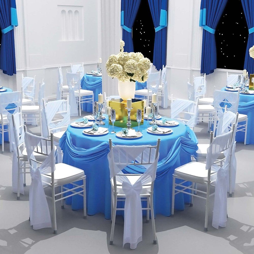  Bộ bàn tròn inox DELI 1m2 10 ghế DELI Bamboo 