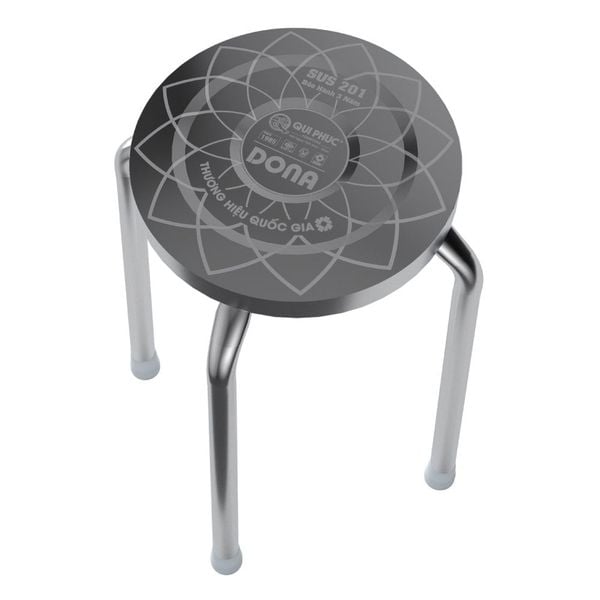Ghế inox DONA - Nội Ngoại Thất Inox Nhựa - Qui Phúc - quiphuc.com