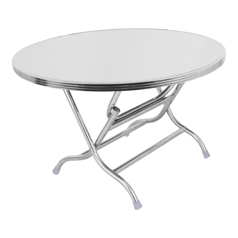 Bàn inox DONA 1m2 cạnh vuông