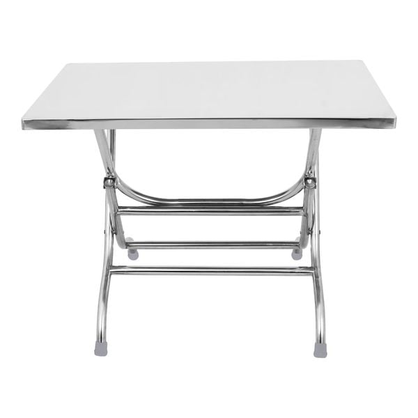 Bàn inox DONA 700 x 1200 mm - Nội Ngoại Thất Inox Nhựa - Qui Phúc - quiphuc.com