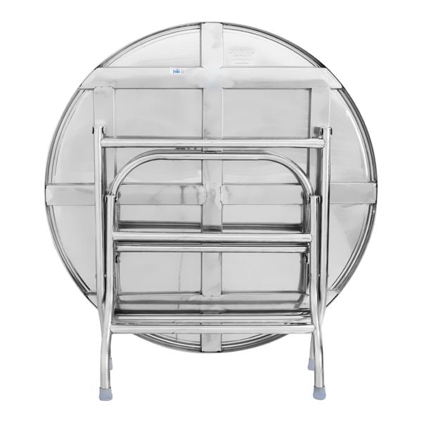 Bàn inox FELIX 1m4 cạnh vuông - Nội Ngoại Thất Inox Nhựa - Qui Phúc - quiphuc.com