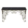Bàn kiếng mỹ nghệ Luxury 80x160cm - Nội Ngoại Thất Inox Nhựa - Qui Phúc - quiphuc.com