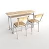 Bàn học sinh ghế rời - Nội Ngoại Thất Inox Nhựa - Qui Phúc - quiphuc.com