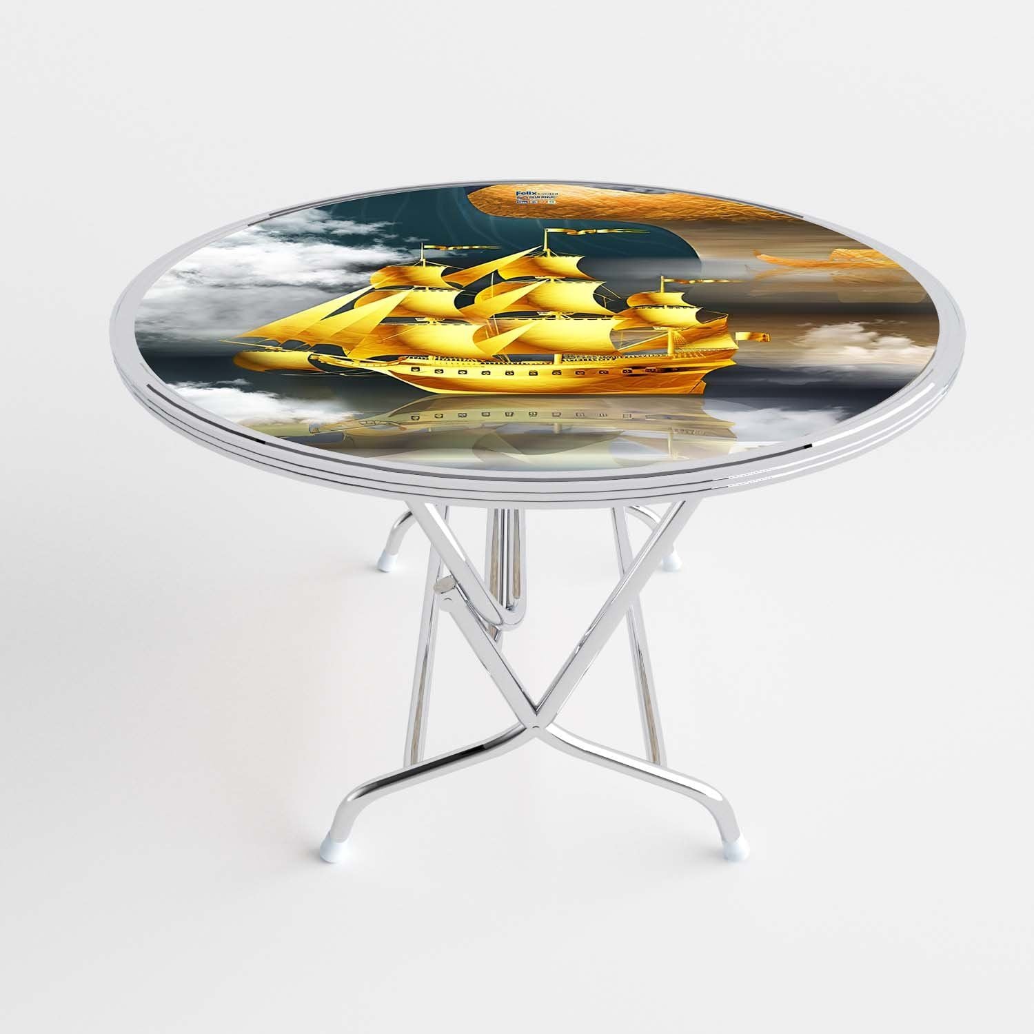  Bàn inox FELIX Limited 1m2 cạnh vuông 